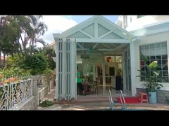 Ciężkie drzwi składane