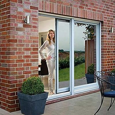 Drzwi przesuwne ze szkła zamrożonego Aluminiowego