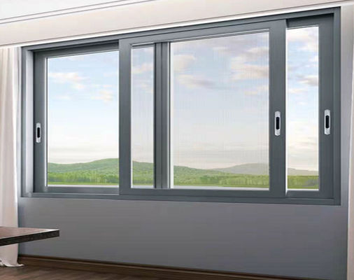 Drzwi przesuwne z aluminium odporne na huragany na zewnątrz