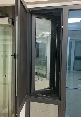 Wykonane na zamówienie Wnętrze Swing Casement Okna Łatwe czyszczenie dla budynków komercyjnych