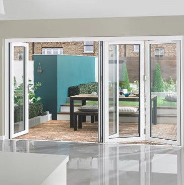 Slim Frame Aluminium Folding Door Nowoczesny styl Aluminium Accordion Door