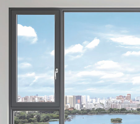 jakość  Insulated Aluminium Tilt And Turn Windows Customized Aluminum Storm Windows fabryka