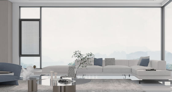 Oszczędność energii Aluminiowe okienko swingowe Szkło hartowane