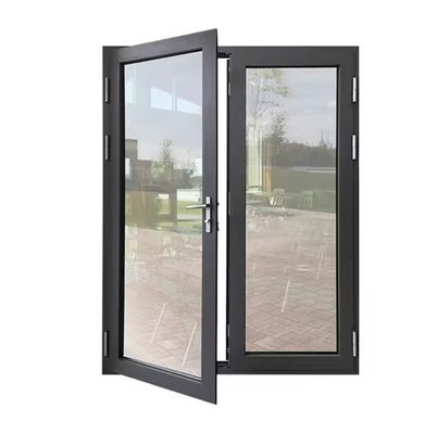 Zamówienie Bezpieczeństwo Aluminiowe drzwi swingowe Łatwe w instalacji