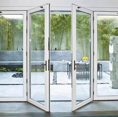 Zamówienie Bezpieczeństwo Aluminiowe drzwi swingowe Łatwe w instalacji