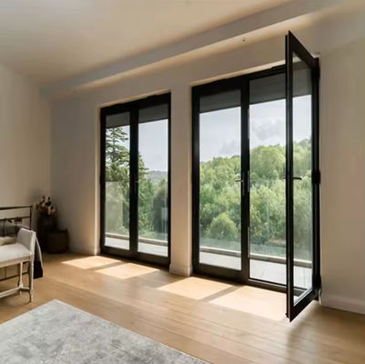 Ciężkie ramy aluminiowe drzwi huśtawkowe