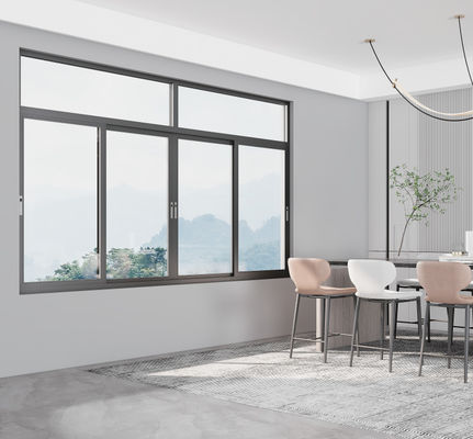 SZG Powder Coated Sliding Aluminium Window Z Multi Point Locking System And Hardware