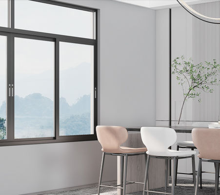 SZG Powder Coated Sliding Aluminium Window Z Multi Point Locking System And Hardware