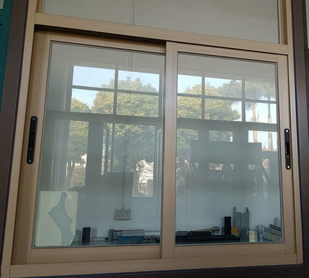 Zamówione okna przesuwne z aluminium Energooszczędne okna przesuwne ze szkła z aluminium