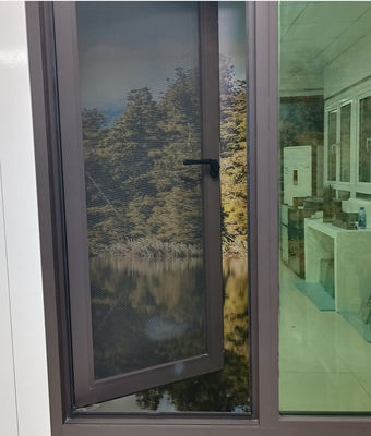 Modne aluminiowe okna swingowe anodowane