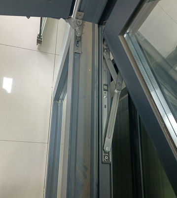 Zestaw aluminium z otwierającą się wnętrzem obudową okien odporna na działanie pogody