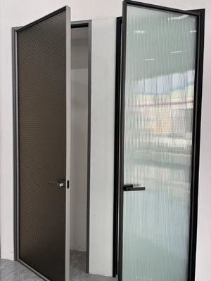 Ciężkie drzwi swingowe aluminiowe z przerwą termiczną