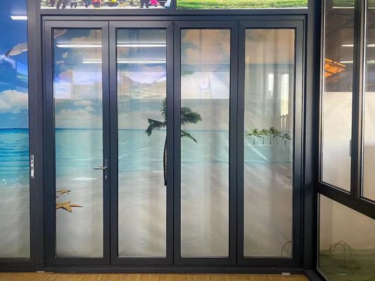 Ciężkie drzwi ze składane szkło Łatwe w instalacji i bezproblemowa obsługa