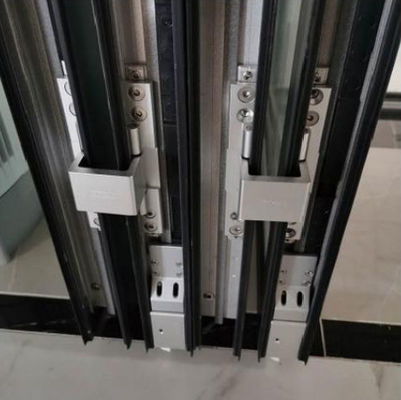 Drzwi patiowe z aluminiowego szkła hartowanego z profilem przerwania termicznego