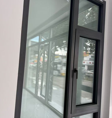 Aluminiowe okienko swingowe Fluorocarbon Spraying With Laminated Glass