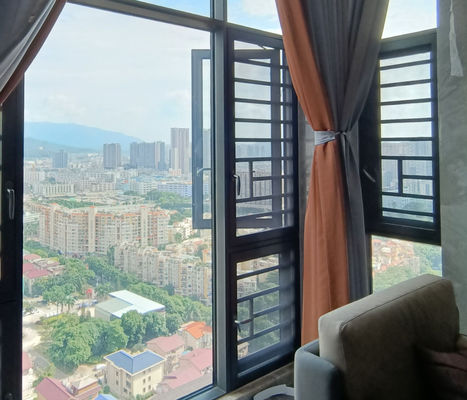 Nowoczesne aluminiowe szyby oscylujące