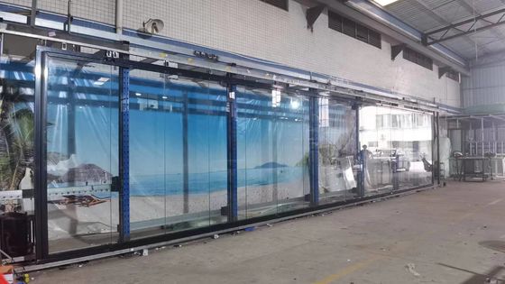 Włókna aluminiowe z podwójnym składaniem z laminowanym szkłem bezpieczeństwa