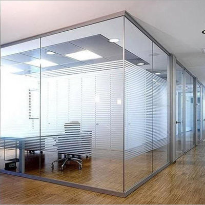 Nowoczesny design Bezpieczeństwo Szkło bez ramek ściany biurowe Szkło laminowane dźwiękoszczelne