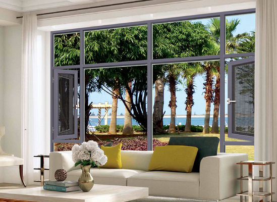 Okna aluminiowe odporne na warunki pogodowe