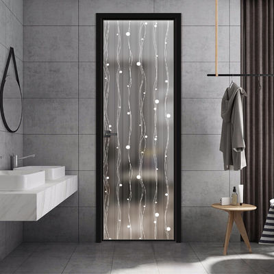 Wytrzymałe aluminiowe drzwi wahadłowe z ramą ze stopu aluminium 6063-T5 i ponad 5-letnią gwarancją na ekstremalne temperatury