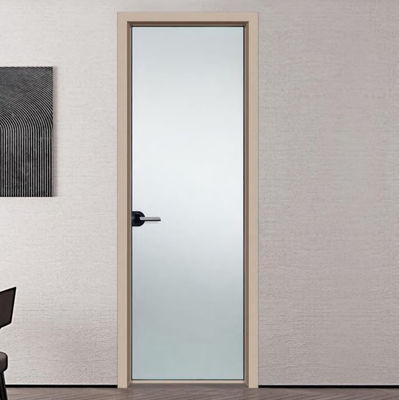 Wytrzymałe aluminiowe drzwi wahadłowe z ramą ze stopu aluminium 6063-T5 i ponad 5-letnią gwarancją na ekstremalne temperatury