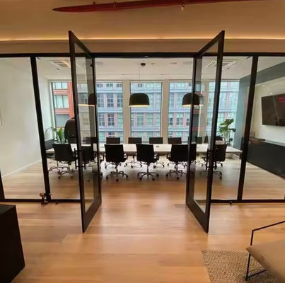 Automatyczne otwierane aluminiowe drzwi wahadłowe z całodobowym wsparciem online i ponad 5-letnią gwarancją