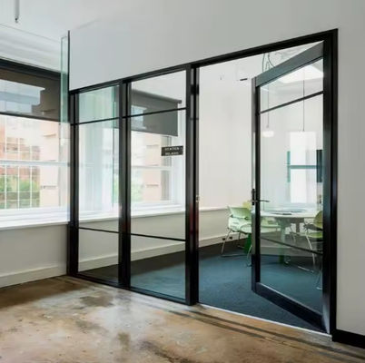 Automatyczne otwierane aluminiowe drzwi wahadłowe z całodobowym wsparciem online i ponad 5-letnią gwarancją