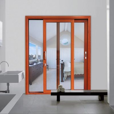 Długotrwałe drzwi przesuwne z aluminium do zapobiegania oparom ropy naftowej 50 lat długość życia i wysoka wydajność energetyczna