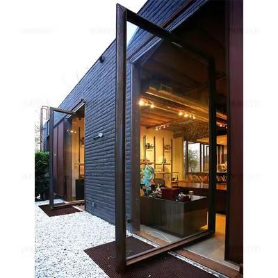 Aluminiowe ramy szklane drzwi z gumowym taśmą EPDM dla zadowolenia klientów