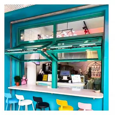 Okienko aluminiowe składane do izolacji termicznej dla izolacji akustycznej i dobrej izolacji akustycznej