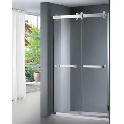 Wodoszczelne łatwo czyste szkło prysznic Panel ekranu drzwi z szczupłą ramą