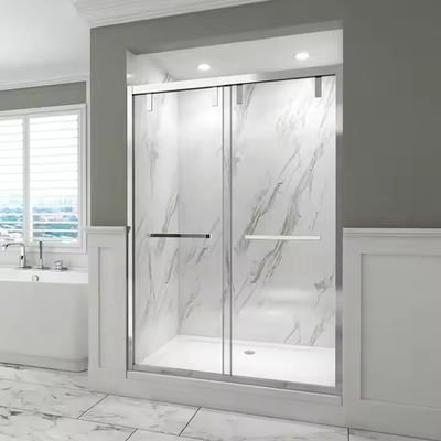 Łazienka Tempered Glass Dusch Door Dusch Partition z Slim Frame Style