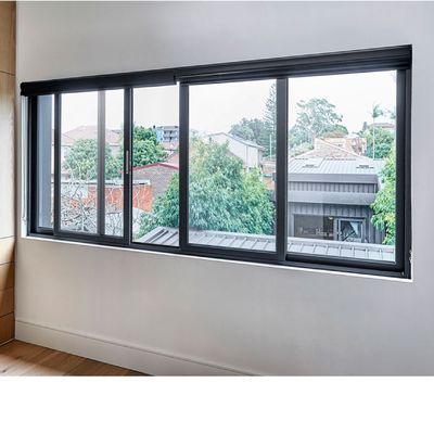 Wytrzymałe poziome aluminiowe okno przesuwne z ponad 5-letnią gwarancją