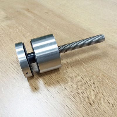 Regulowany system balustrady szklanej ze stali nierdzewnej 304/316 z rozstawem 30 mm/42,4 mm do szkła o grubości 8-12 mm