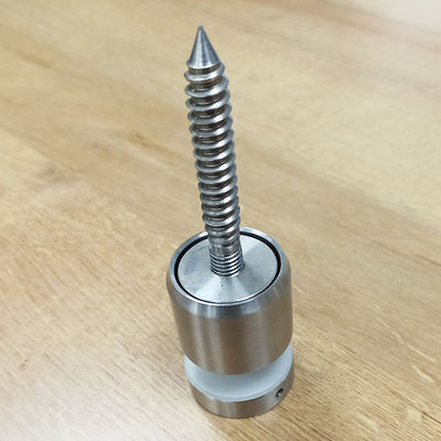 Regulowany system balustrady szklanej ze stali nierdzewnej 304/316 z rozstawem 30 mm/42,4 mm do szkła o grubości 8-12 mm