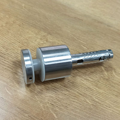 Regulowany system balustrady szklanej ze stali nierdzewnej 304/316 z rozstawem 30 mm/42,4 mm do szkła o grubości 8-12 mm