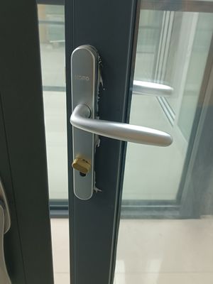 Bezproblemowe działanie Aluminiowe drzwi składane Ciężkie drzwi akordeon aluminiowy