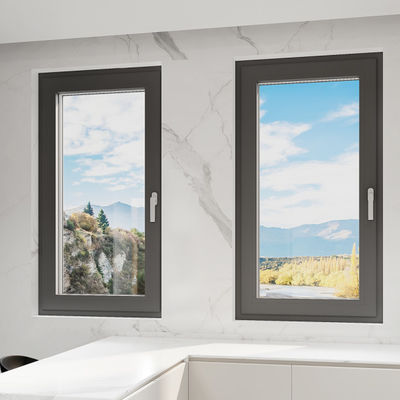 Zindywidualizowane mieszkaniowe okna z otwierającym się oknem na zewnątrz Łatwe w instalacji