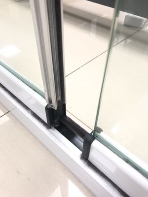 Bezpieczne drzwi składane ze szkła aluminiowego