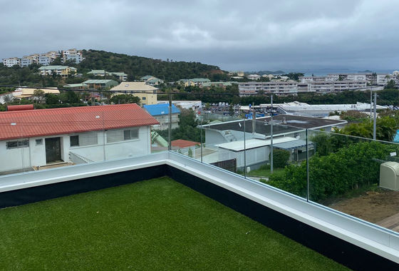 Światło LED ze szkła hartowanego SGCC U Channel Glass Balustrade