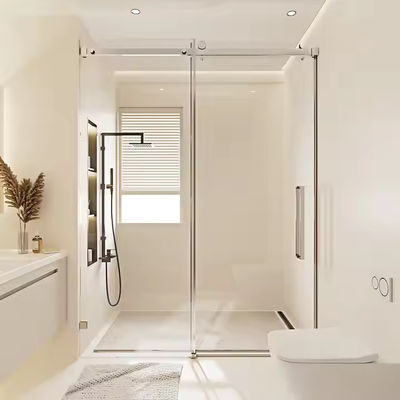 Hotel Dostosowywalne Suwane Szklane prysznice Kabina prysznicowa Obudowa prysznicowa Drzwi przesuwne