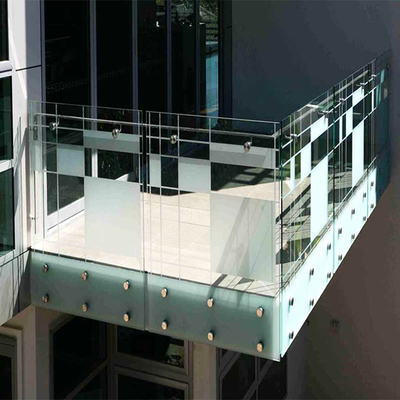 Zaciski dystansowe ze stali nierdzewnej 304 do balustrad szklanych na szkło 8-12mm